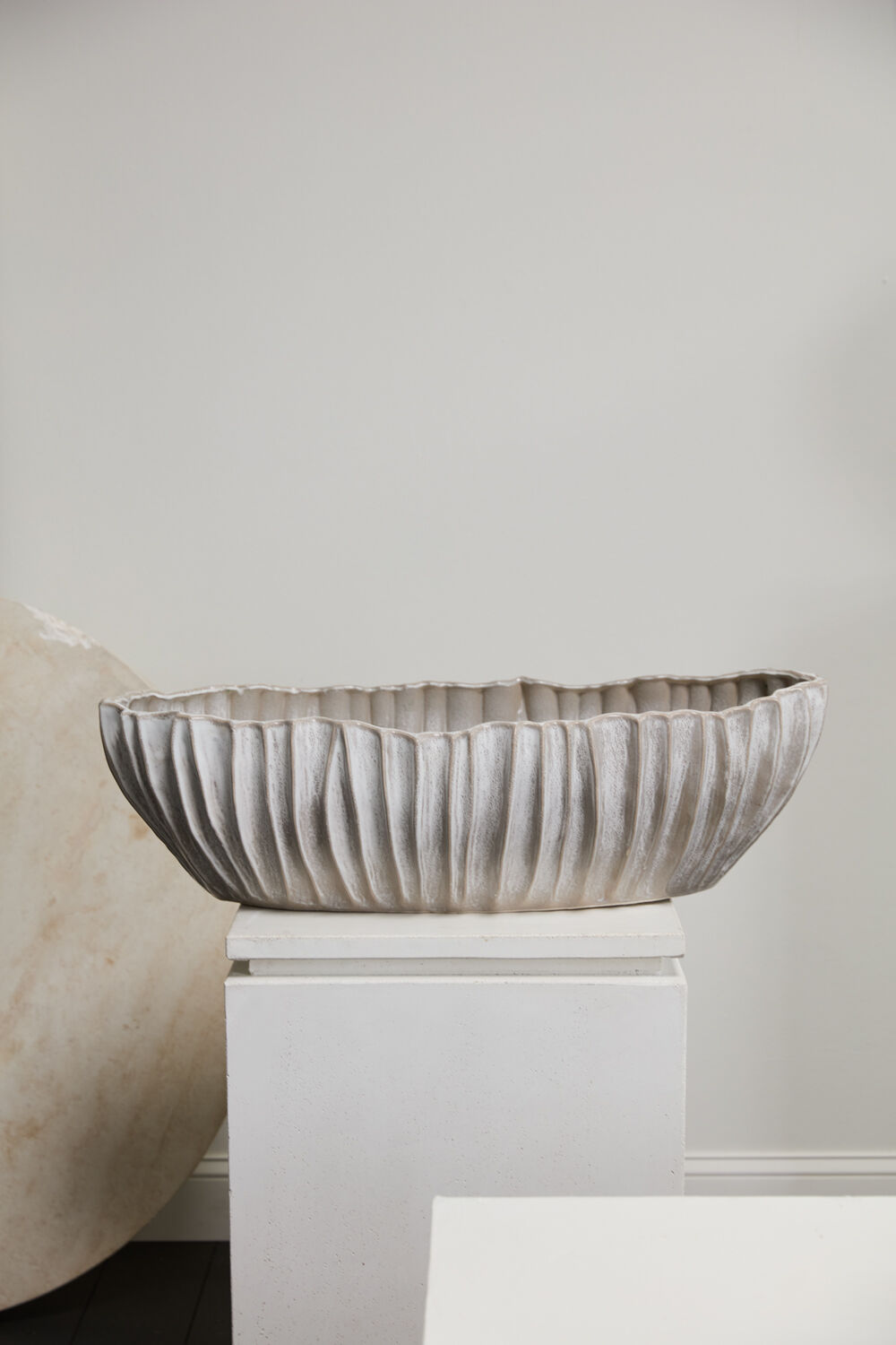 Iambic Trough Grey 33"x16.25"x9"