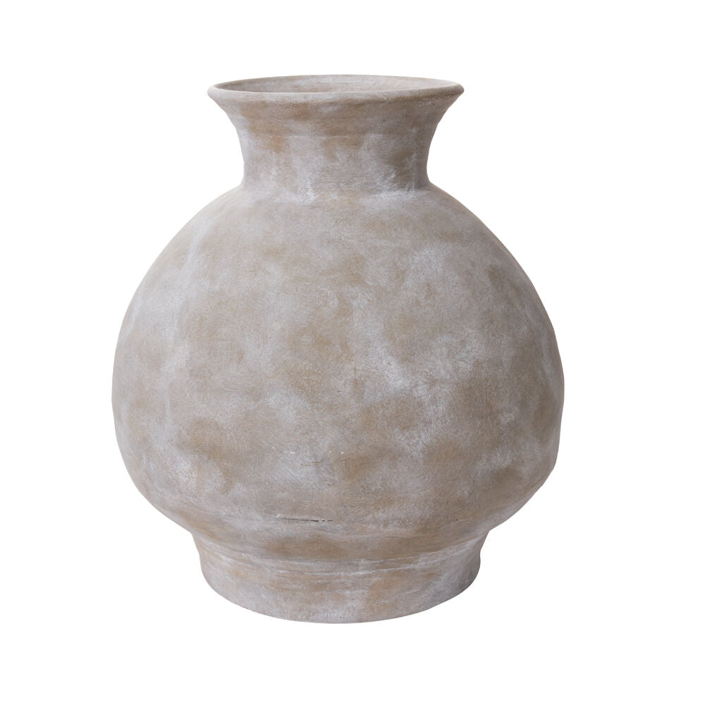Medersa Vase Grey 18"x 19.25¨