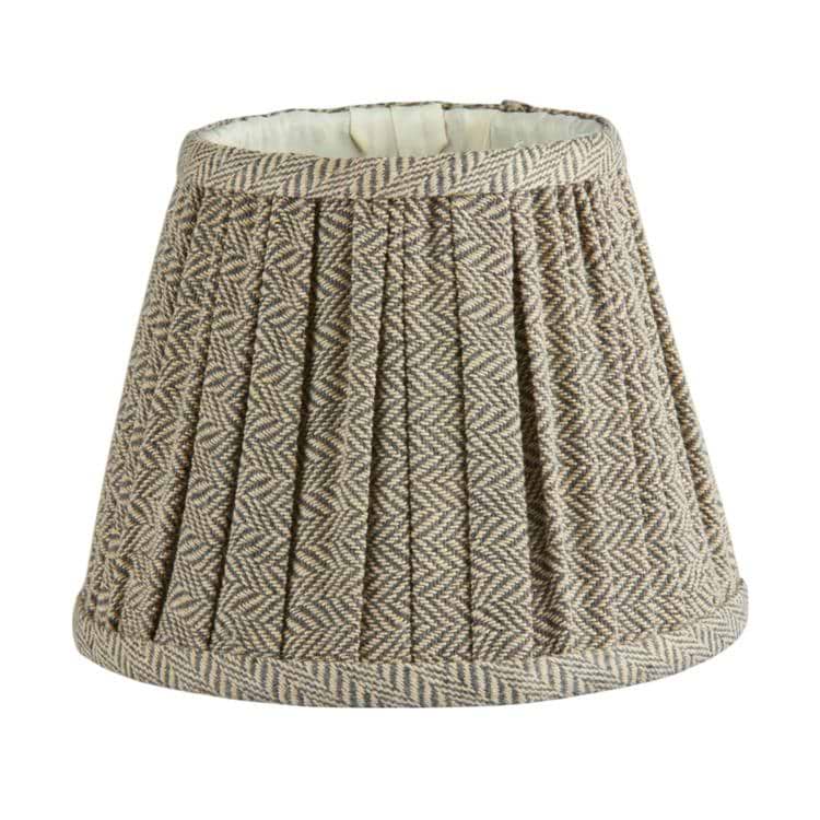 Pantalla de Lámpara Empire 16 cm – Herringbone Beige