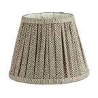 Empire Lampshade 16 cm – Herringbone Beige