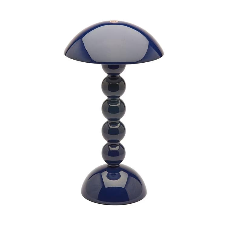 Lámpara LED Recargable Bobbin 30 cm – Navy