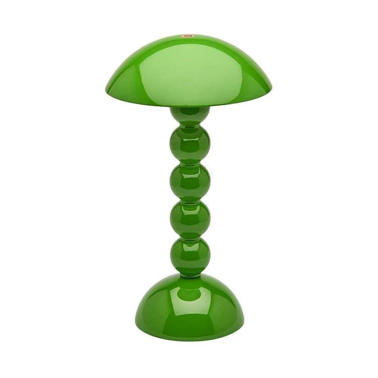 Lámpara LED Recargable Bobbin 30 cm – Leaf Green