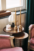 Les Exclusives Candle Holder Twins Aurum