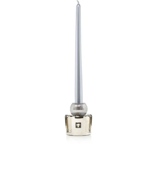 Les Exclusives Candle Holder Twins Platinum