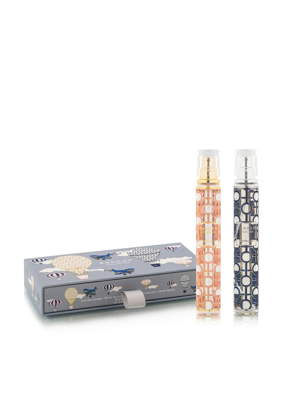 Travel Duo Home Sprays Women & Gentlemen 2x44 Ml