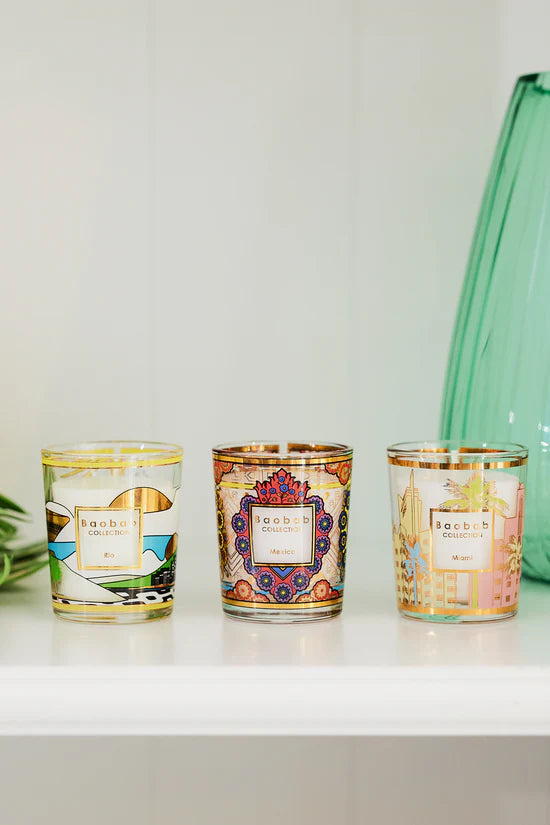 Trio Travel Candles Rio - Mexico - Miami 3x80g