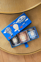 Trio Travel Candles Manhattan - Paris - Mykonos 3x80 G
