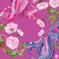 Year of the Dragon Mahjong Mat – Raspberry Sorbet