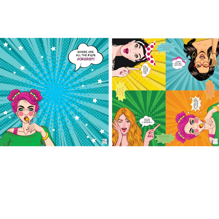 Tapete de Mahjong Doble Cara Girl Talk
