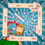 Tapete de Mahjong Doble Cara Girl Talk