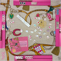 Tapete de Mahjong Doble Cara Year of the Horse – Pleated