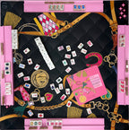 Tapete de Mahjong Doble Cara Year of the Horse – Pleated