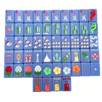 Juego de Mahjong Bespoke x Gray Malin Beach Club – Azul Océano