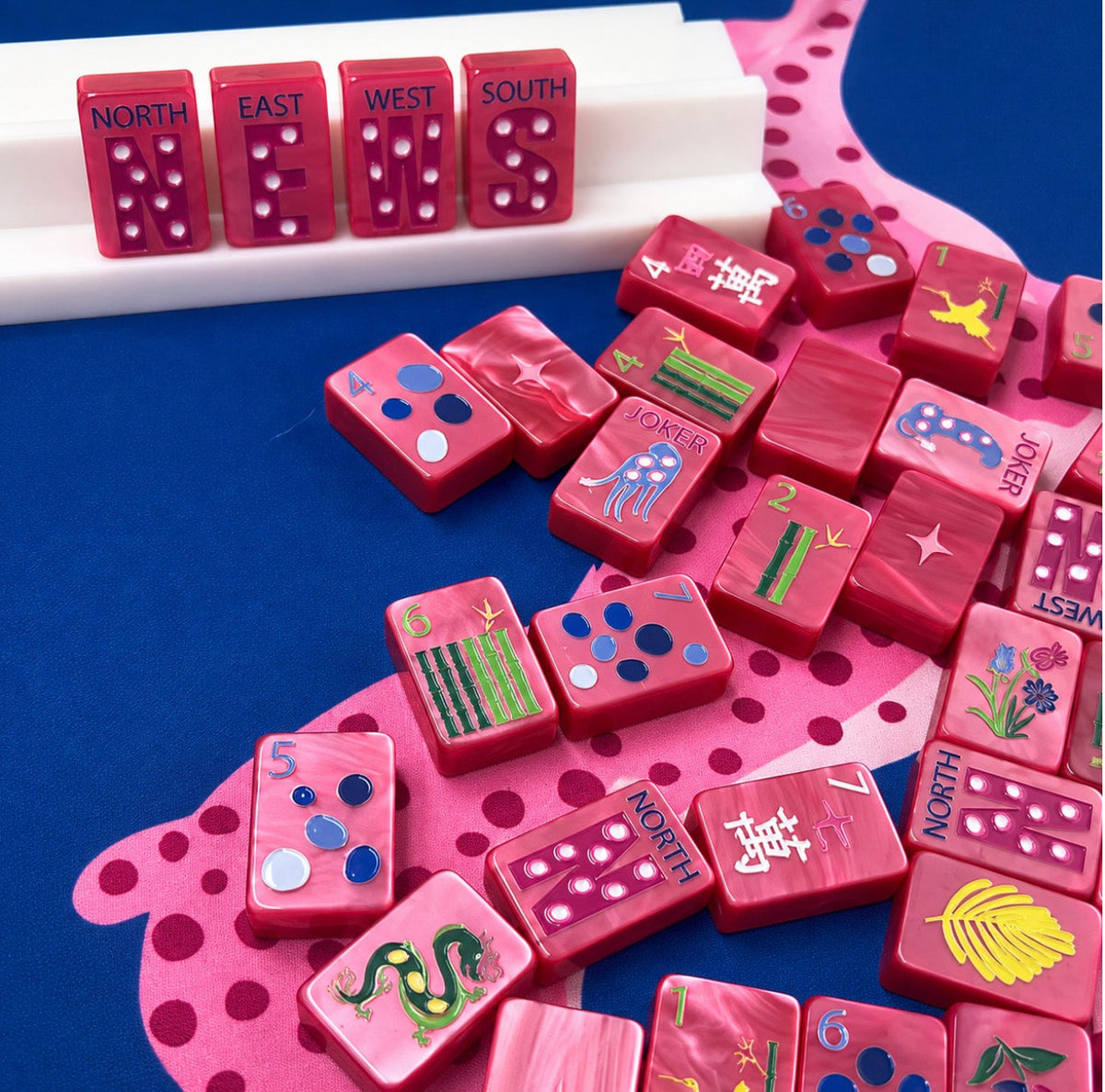 Springtime Safari Mahjong Game – Wild Pink