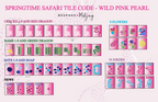 Springtime Safari Mahjong Game – Wild Pink