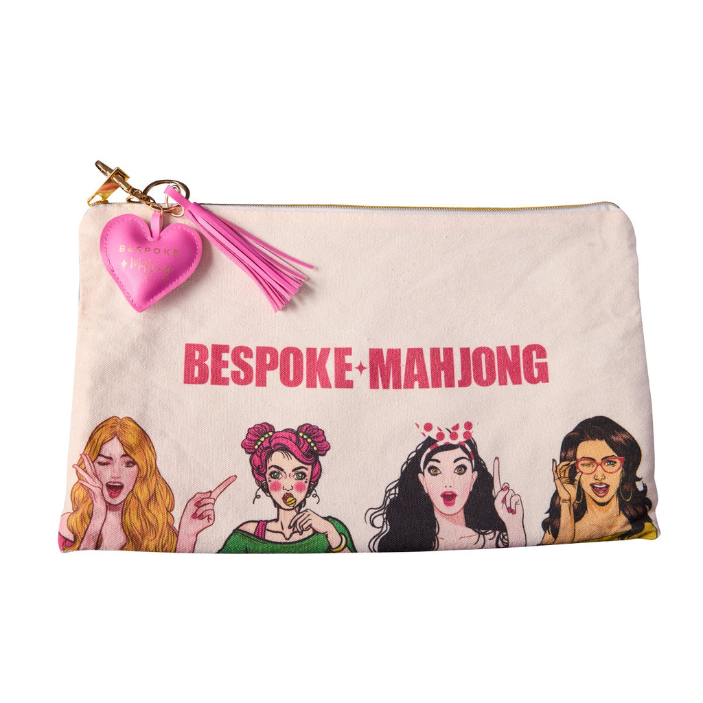 Juego de Mahjong Pop Divas – Blanco Brillante