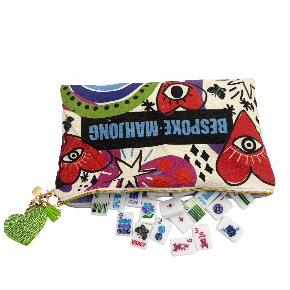 Lucky Charms Mahjong Set – Bright White