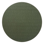 Wicker Circular Mat-olive 15"