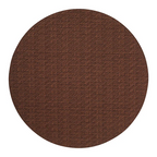 Wicker Circular Mat-chocolate 15"