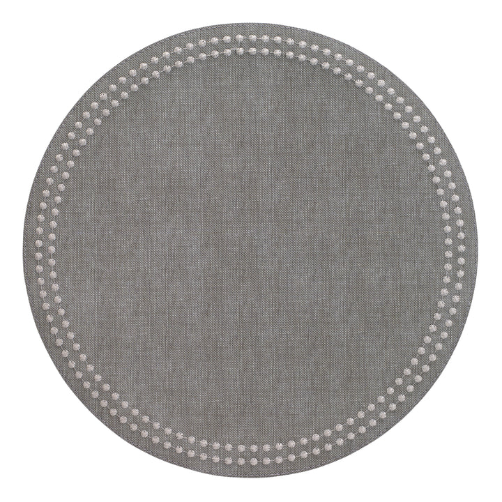 Pearls Gray Silver 15" X15"