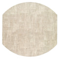 New Luster Reversible Birch/black Elliptical 16" X 16"