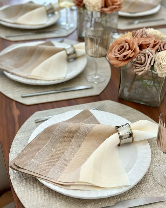 New Luster Reversible Birch/black Elliptical 16" X 16"