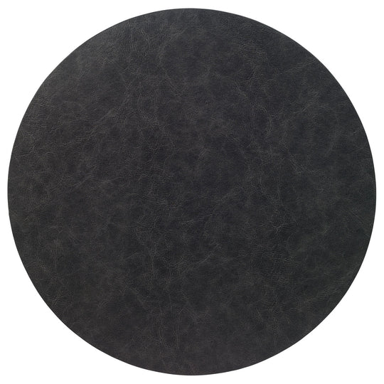 Tanner Placemats Black 15" Round