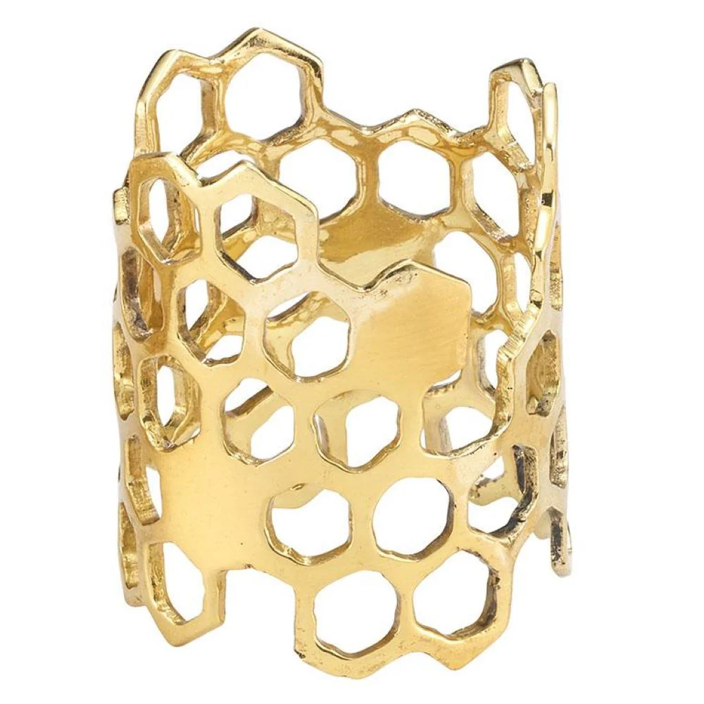 Napkin Rings Honeycomb 1.5" Diameter