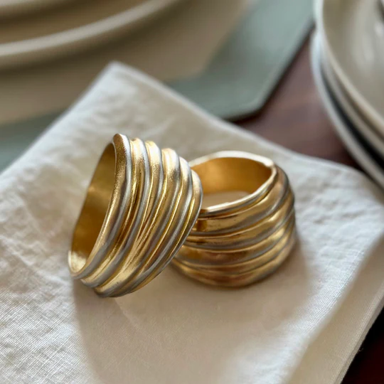 Napkin Rings Swirl 1.5" Diameter