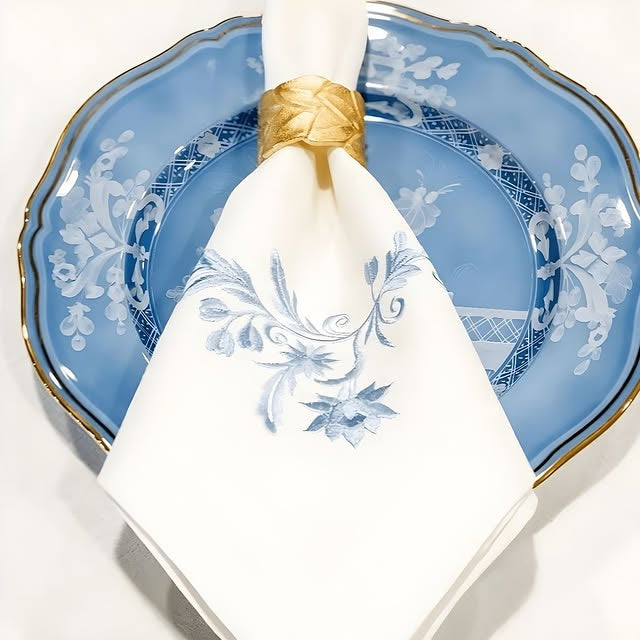 Napkin Rings Laurel Leaf 2" X 2"