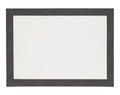 Bordino Charcoal Rectangle 13x18