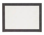Bordino Charcoal Rectangle 13x18