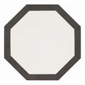 Bordino Charcoal Octagon 15x15