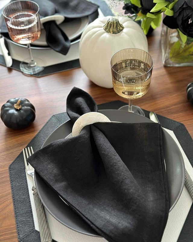 Bordino Charcoal Octagon 15x15