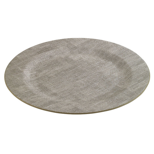 Luster Charger Plate Birch 13" Diameter