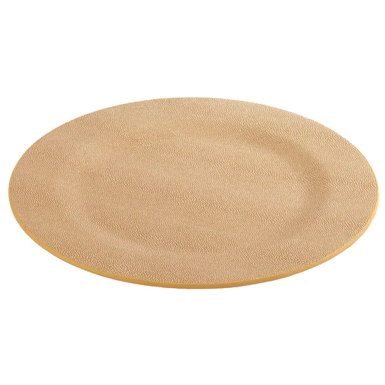 Stringray  Gold Charger Plate  13" Diameter