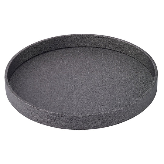 Skate  Charcoal Round Tray 16" Diameter