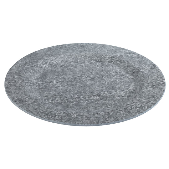 Stingray  Gray Charger Plates  13" Diameter