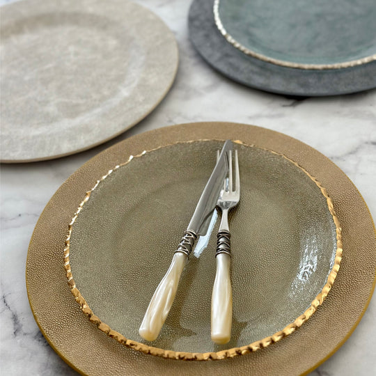 Stingray Bronze Charger Plate 13" Diameter