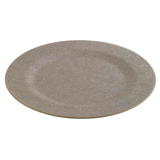 Gem Charger Plate   Pearl 13" Diameter