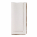 Picot Off-white/beige 22x22