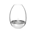 Mood Clear Hurricane In Glass And Stainless Steel