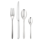 Mood 24-Piece Silver Plated Flatware Set With Chest