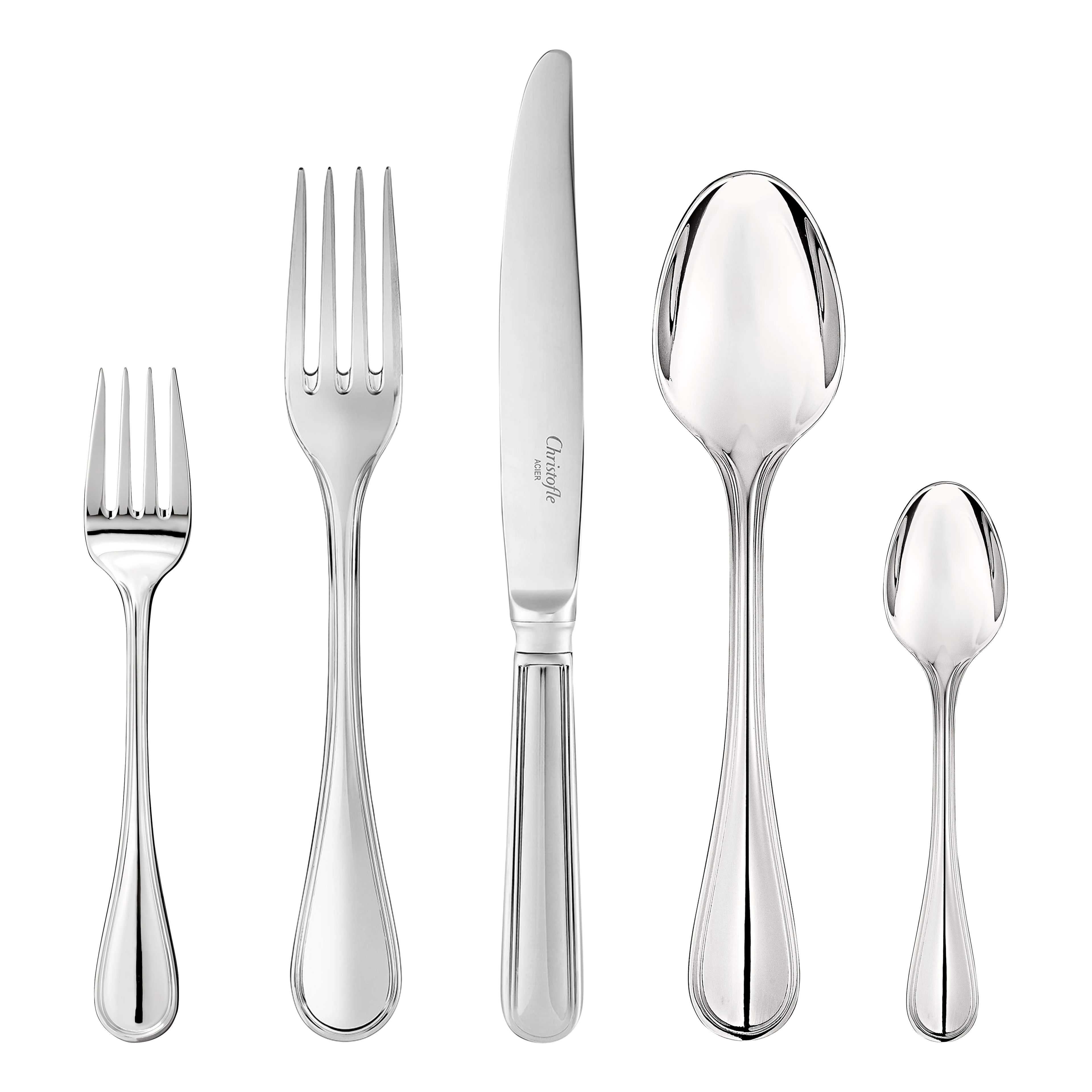 5-piece Place Sitting Albi Acier
