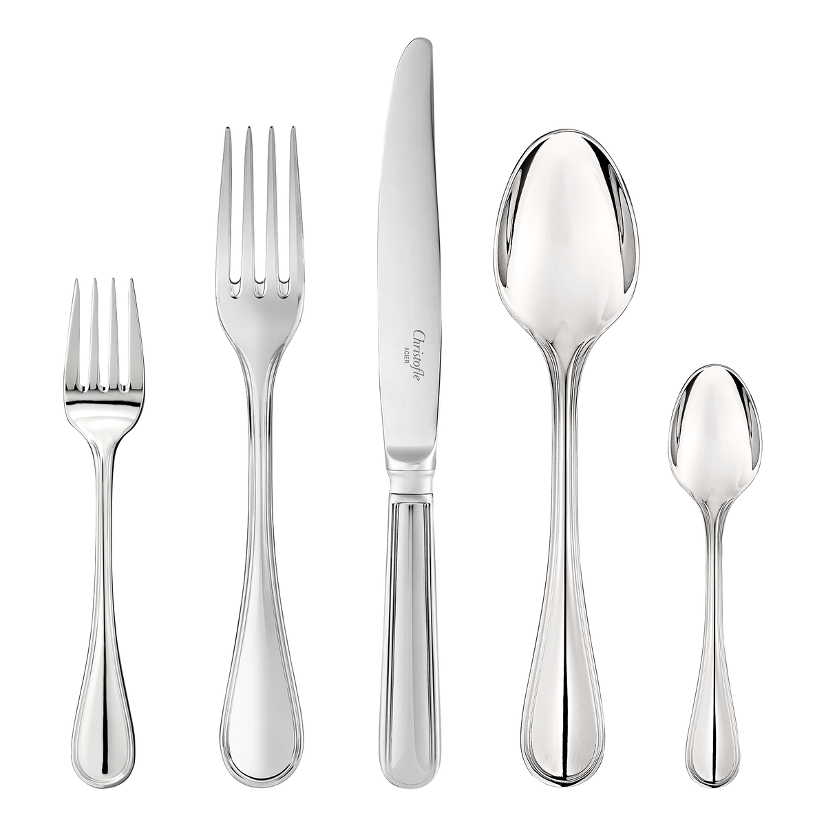 5-piece Place Sitting Albi Acier