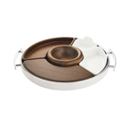 Mood Coffee Round Tray With Handles