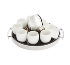 Mood Coffee Round Tray With Handles