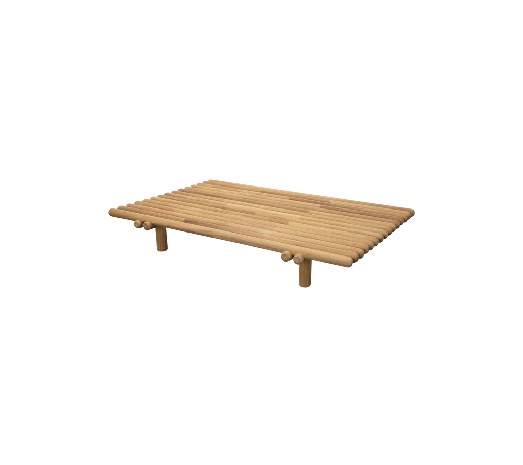 Mesa de Centro Sticks Platform – Teca