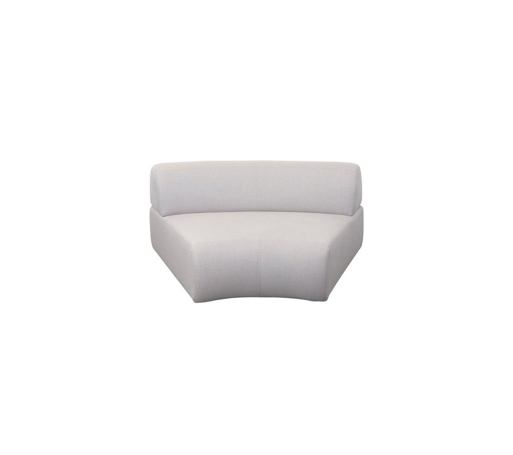 Sofá Modular Mellow para Exterior – Sand con Mesa de Teca