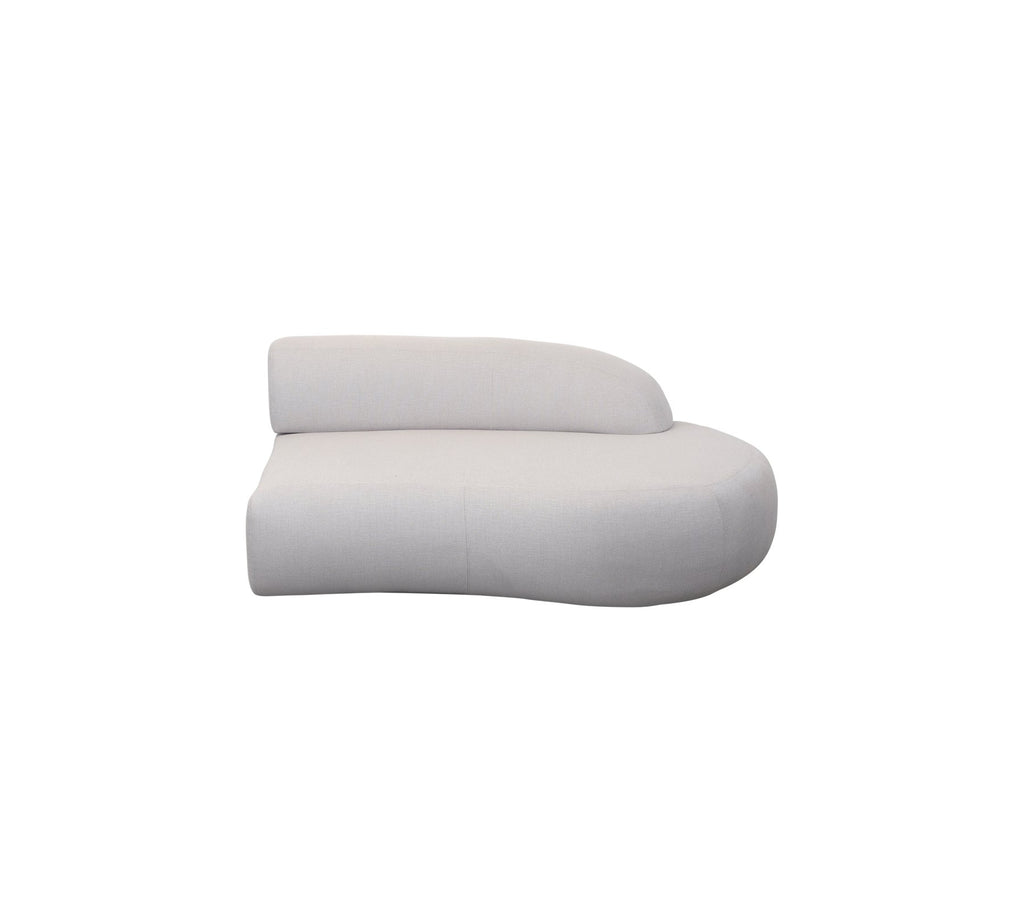 Sofá Modular Mellow para Exterior – Sand con Mesa de Teca